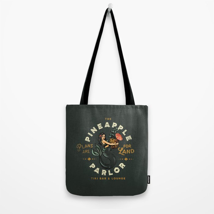 The Pineapple Parlor: Plans Are For Land Tote Bag Gallery Image 2