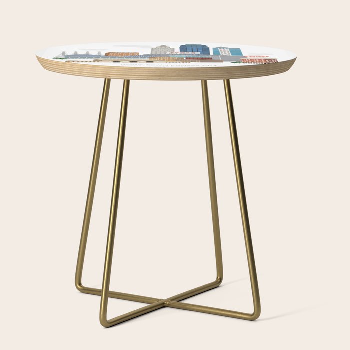Kansas City Skyline Side Table Gallery Image 1