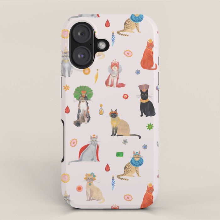 Cat Queens iPhone Case Gallery Image 1