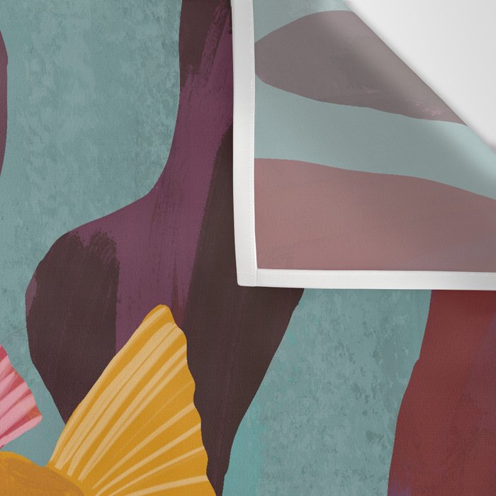 Coral and Fish Wall Tapestry Gallery Image 3