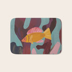 Coral and Fish Bath Mat Gallery Image 1