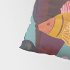 Coral and Fish Pillow Sham Gallery Image 4