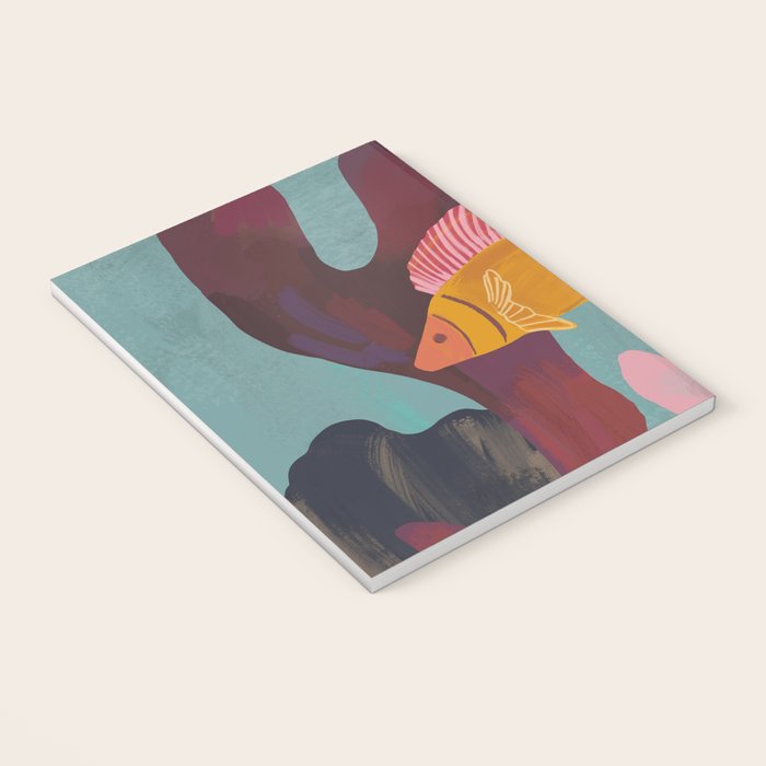 Coral and Fish Notebook Gallery Image 3