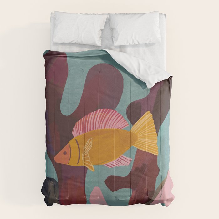 Coral and Fish Comforter Gallery Image 6