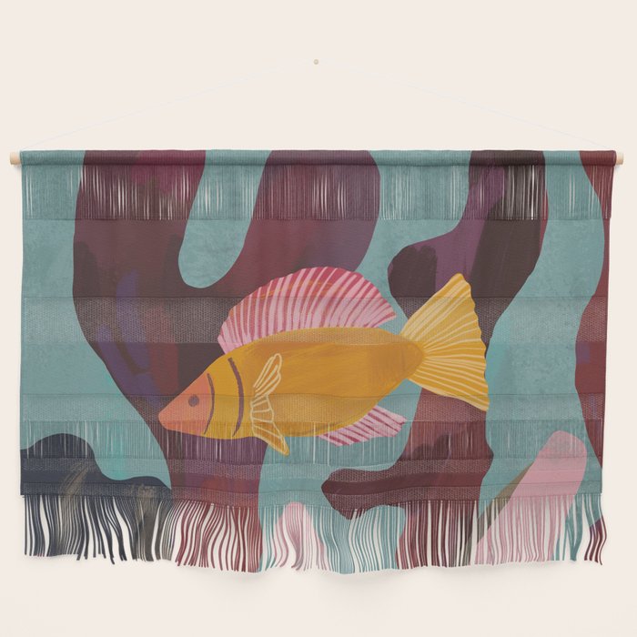 Coral and Fish Wall Hanging Gallery Image 1