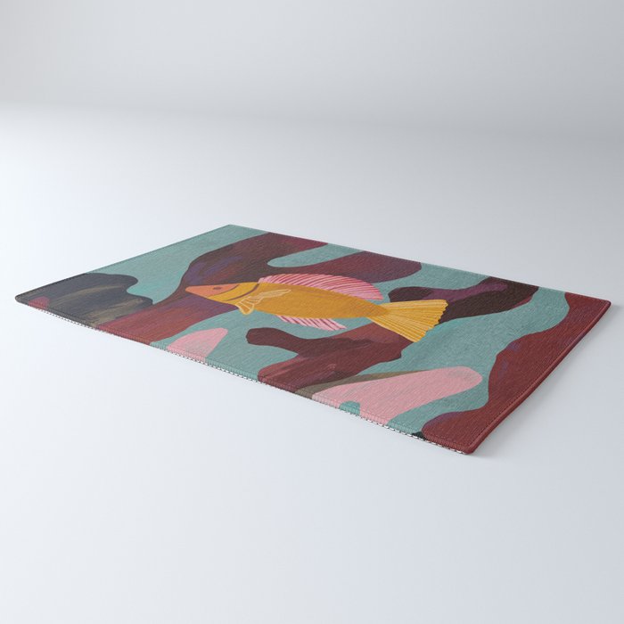 Coral and Fish Rug Gallery Image 3