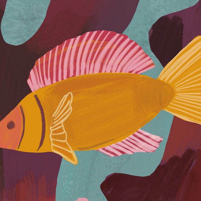 Coral and Fish Coffee Mug Gallery Image 2