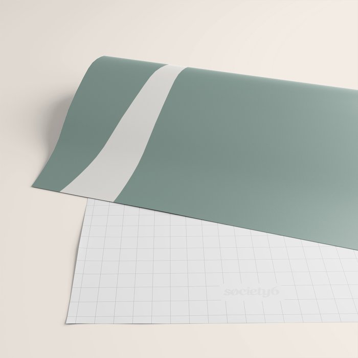Minimalist Plant Abstract XXVIII Wrapping Paper Gallery Image 2