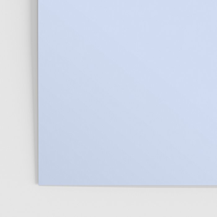 NOW BABY BLUE Pastel Solid Color Shabby Chic Abstract  Poster Gallery Image 3