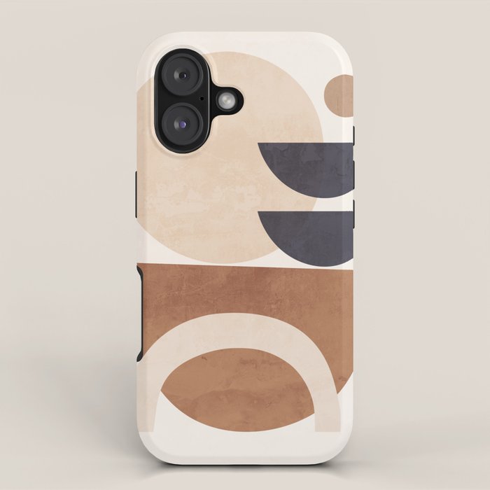 Abstract Minimal Shapes 33 iPhone Case Gallery Image 1