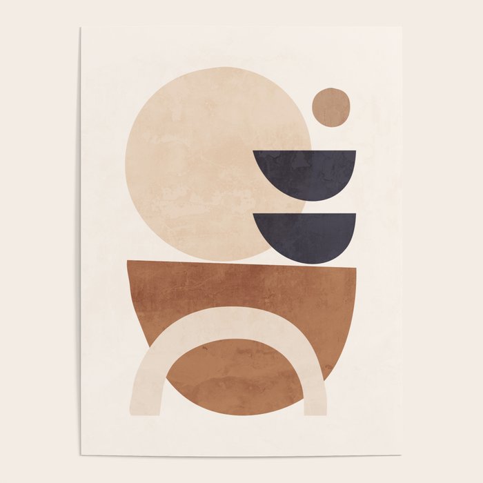 Abstract Minimal Shapes 33 Poster Gallery Image 1