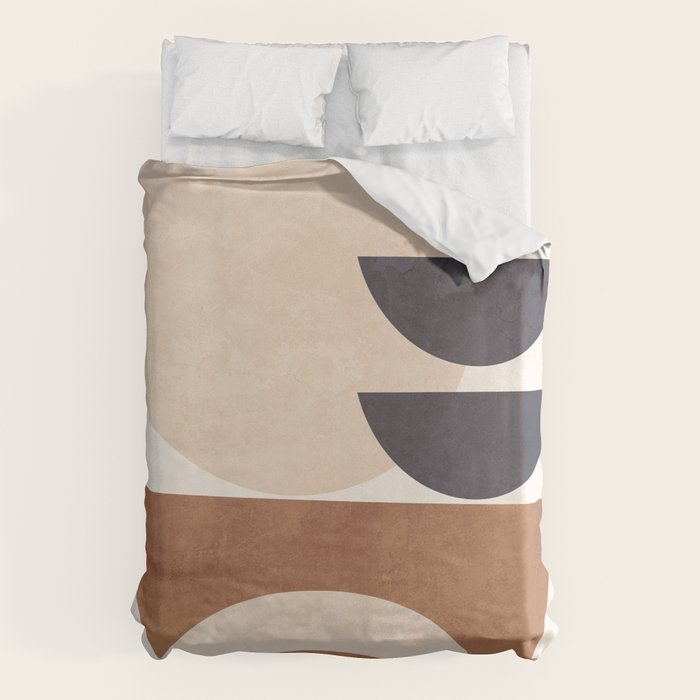 Abstract Minimal Shapes 33 Duvet Cover Gallery Image 6