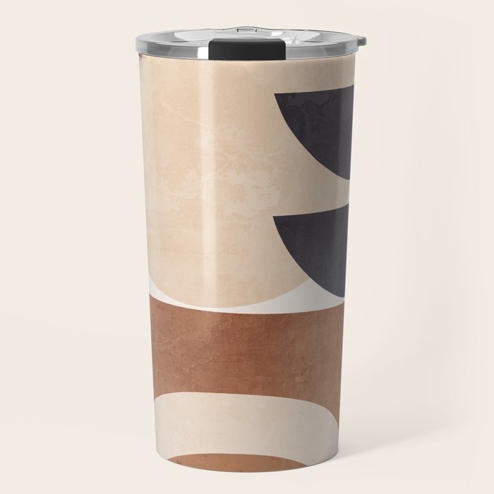 Abstract Minimal Shapes 33 Travel Mug Gallery Image 1