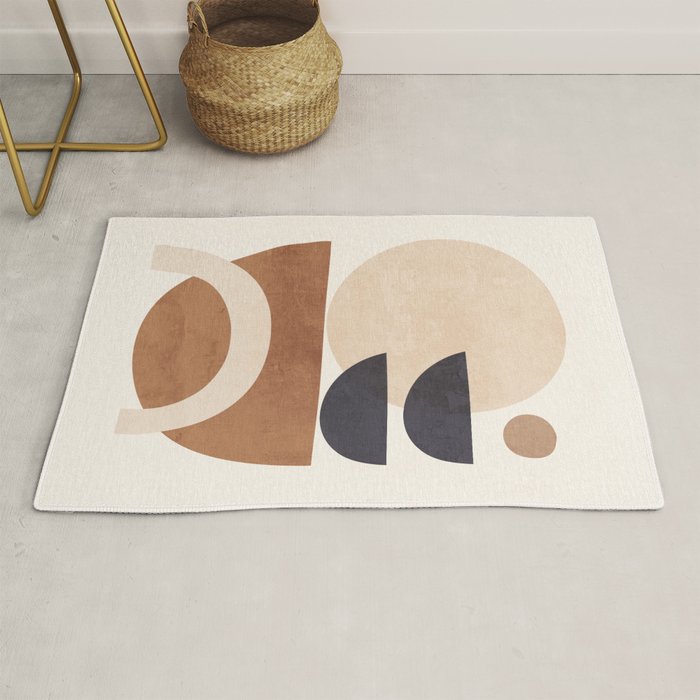 Abstract Minimal Shapes 33 Rug Gallery Image 1
