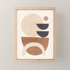 Abstract Minimal Shapes 33 Mini Art Print Gallery Image 1