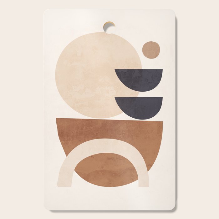 Abstract Minimal Shapes 33 Cutting Board Gallery Image 1