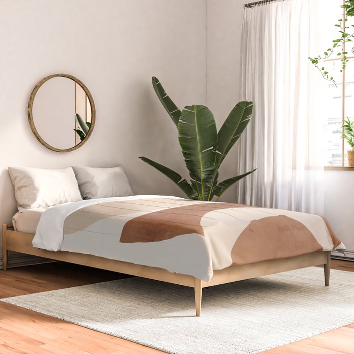 Abstract Minimal Shapes 33 Comforter Gallery Image 2