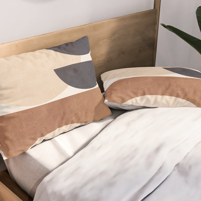 Abstract Minimal Shapes 33 Pillow Sham Gallery Image 2