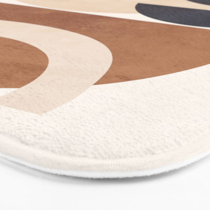 Abstract Minimal Shapes 33 Bath Mat Gallery Image 3