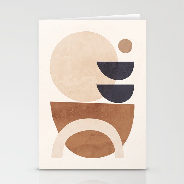 Abstract Minimal Shapes 33 Stationery Card Gallery Image 2