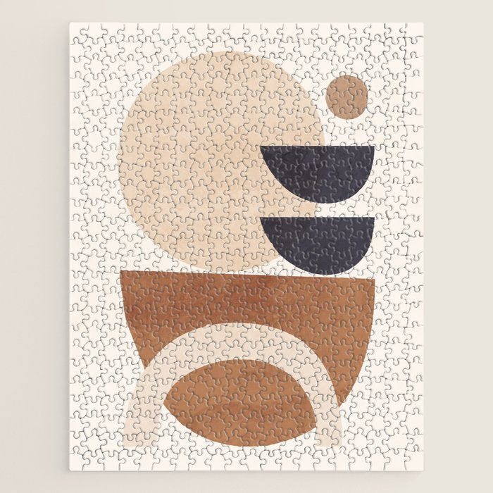 Abstract Minimal Shapes 33 Jigsaw Puzzle Gallery Image 1