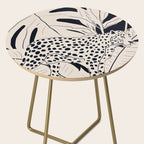 Minimal Jungle Abstract Art 4 Side Table Gallery Image 2