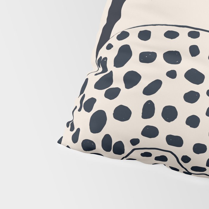 Minimal Jungle Abstract Art 4 Pillow Sham Gallery Image 4