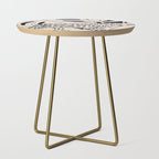 Minimal Jungle Abstract Art 4 Side Table Gallery Image 1
