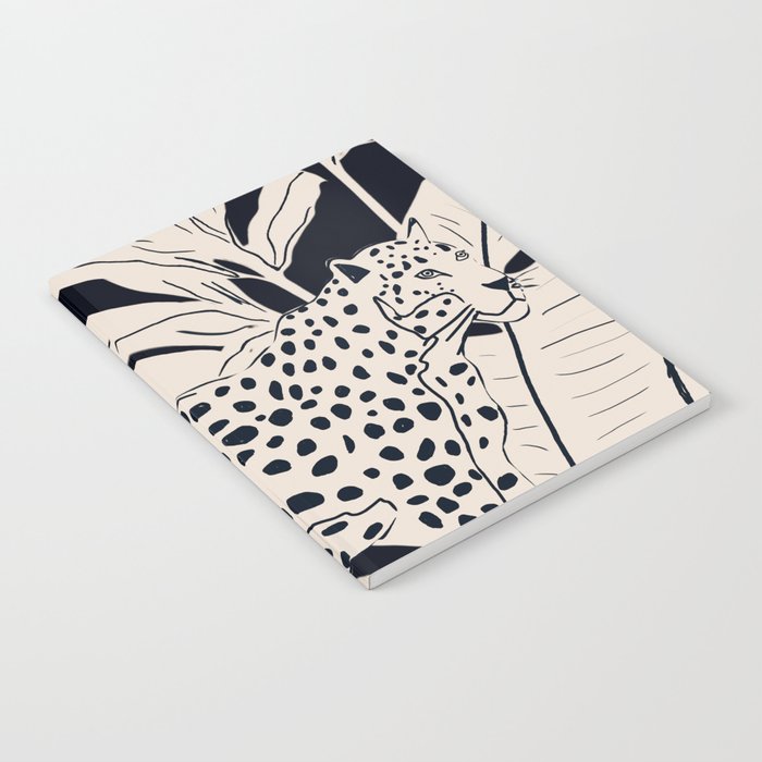 Minimal Jungle Abstract Art 4 Notebook Gallery Image 1