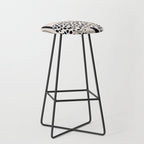 Minimal Jungle Abstract Art 4 Stool Gallery Image 1