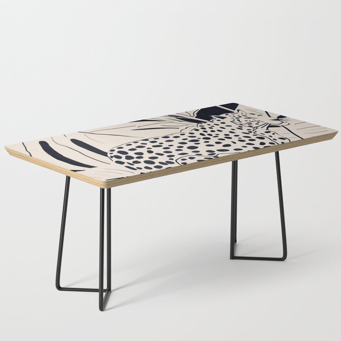 Minimal Jungle Abstract Art 4 Coffee Table Gallery Image 1