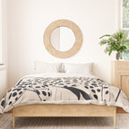Minimal Jungle Abstract Art 4 Duvet Cover Gallery Image 3
