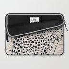 Minimal Jungle Abstract Art 4 Laptop Sleeve Gallery Image 2