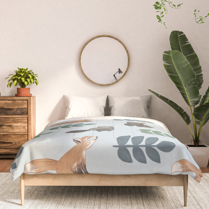 Woodland Creatures Pattern Comforter Gallery Image 3