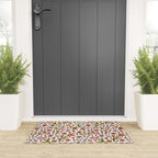 Tulip Print Welcome Mat Gallery Image 3