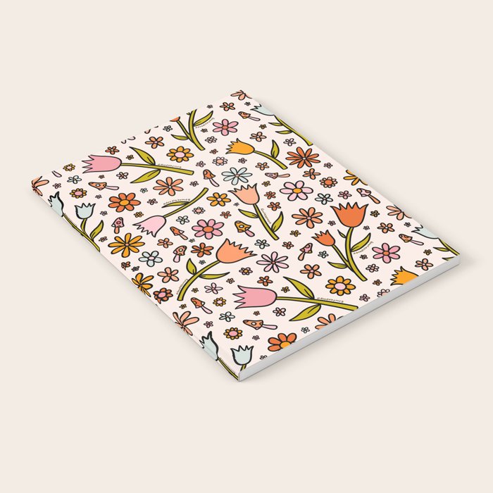 Tulip Print Notebook Gallery Image 2