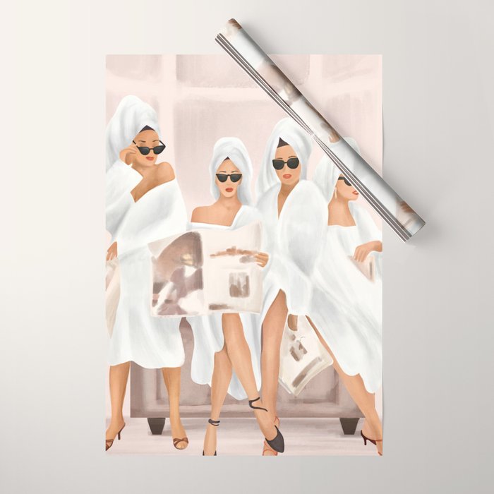 Friends Wrapping Paper Gallery Image 1