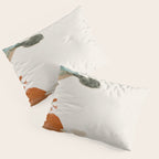 Abstract Cafe Stillness Pillow Sham Gallery Image 3