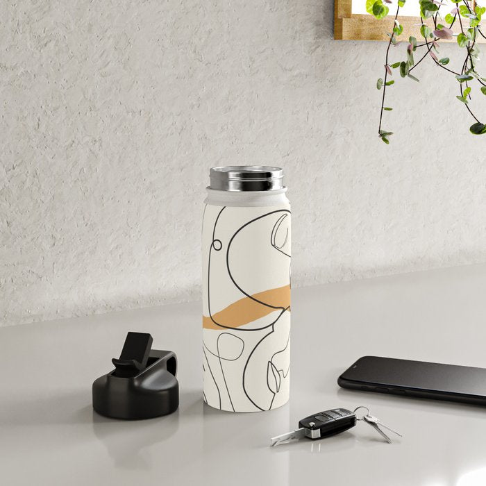 Character Faces 03 Water Bottle Gallery Image 4