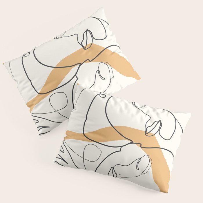 Character Faces 03 Pillow Sham Gallery Image 3