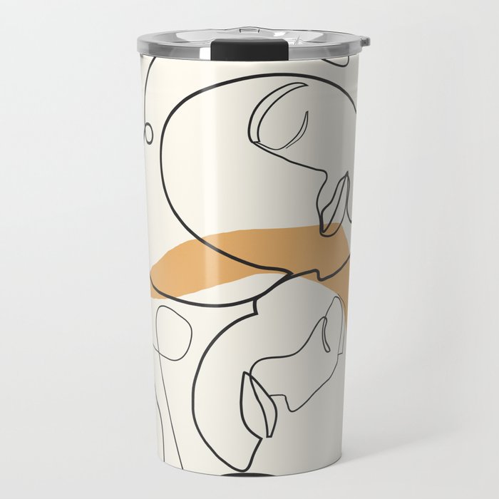 Character Faces 03 Travel Mug Gallery Image 1