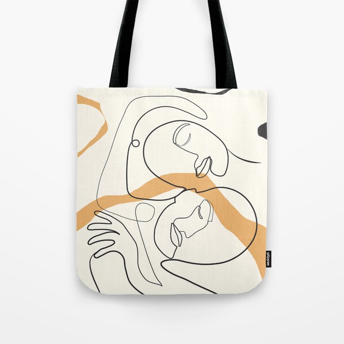 Character Faces 03 Tote Bag Gallery Image 1
