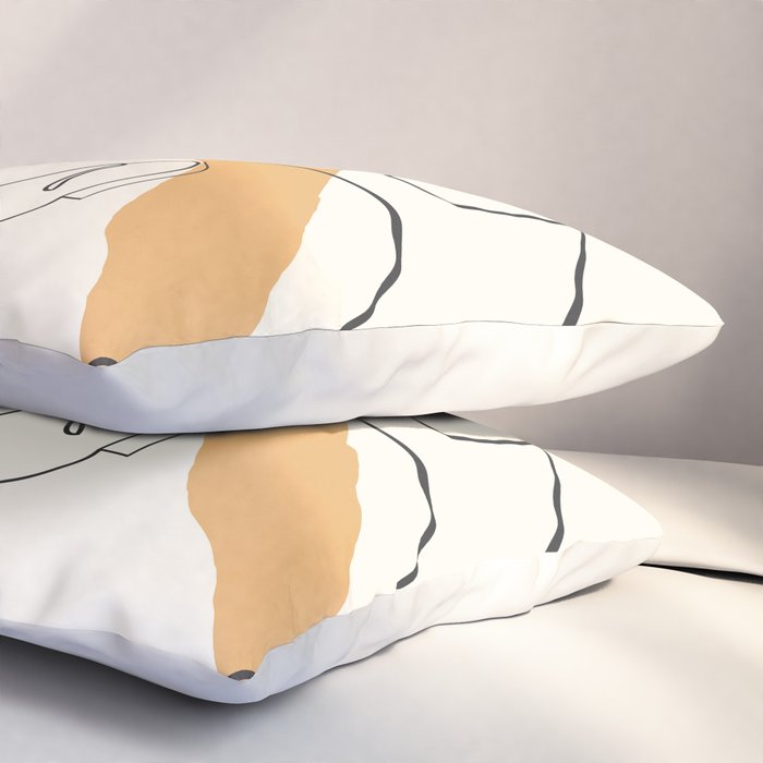 Character Faces 03 Pillow Sham Gallery Image 3