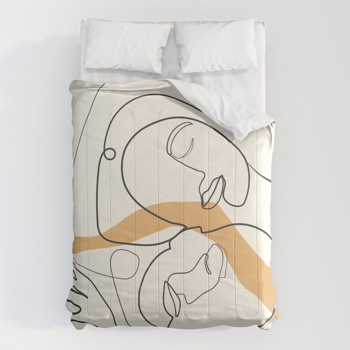 Character Faces 03 Comforter Gallery Image 1