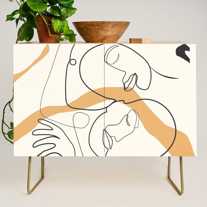 Character Faces 03 Credenza Gallery Image 1