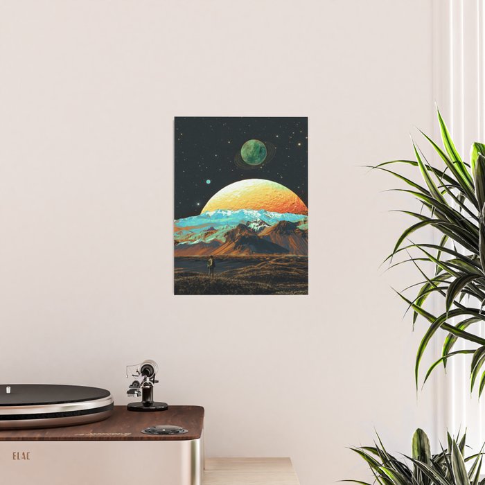 Exploring The Cosmos - Retro Space Poster Gallery Image 2