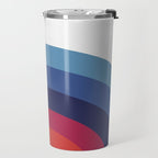 Retro Sunset Wave Vibes Travel Mug Gallery Image 2