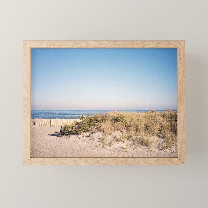 Beach Dunes | 35mm Film Photography Mini Art Print Gallery Image 1