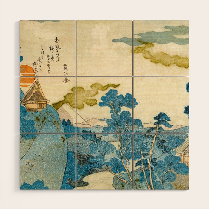 Utagawa Kuniyoshi - Fuji No Yukei Wood Wall Art Gallery Image 1