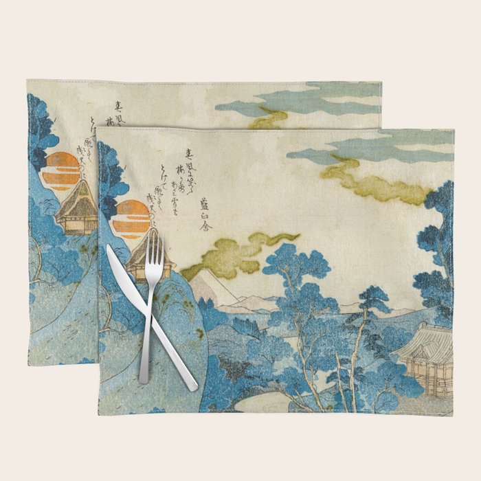 Utagawa Kuniyoshi - Fuji No Yukei Placemat Gallery Image 1
